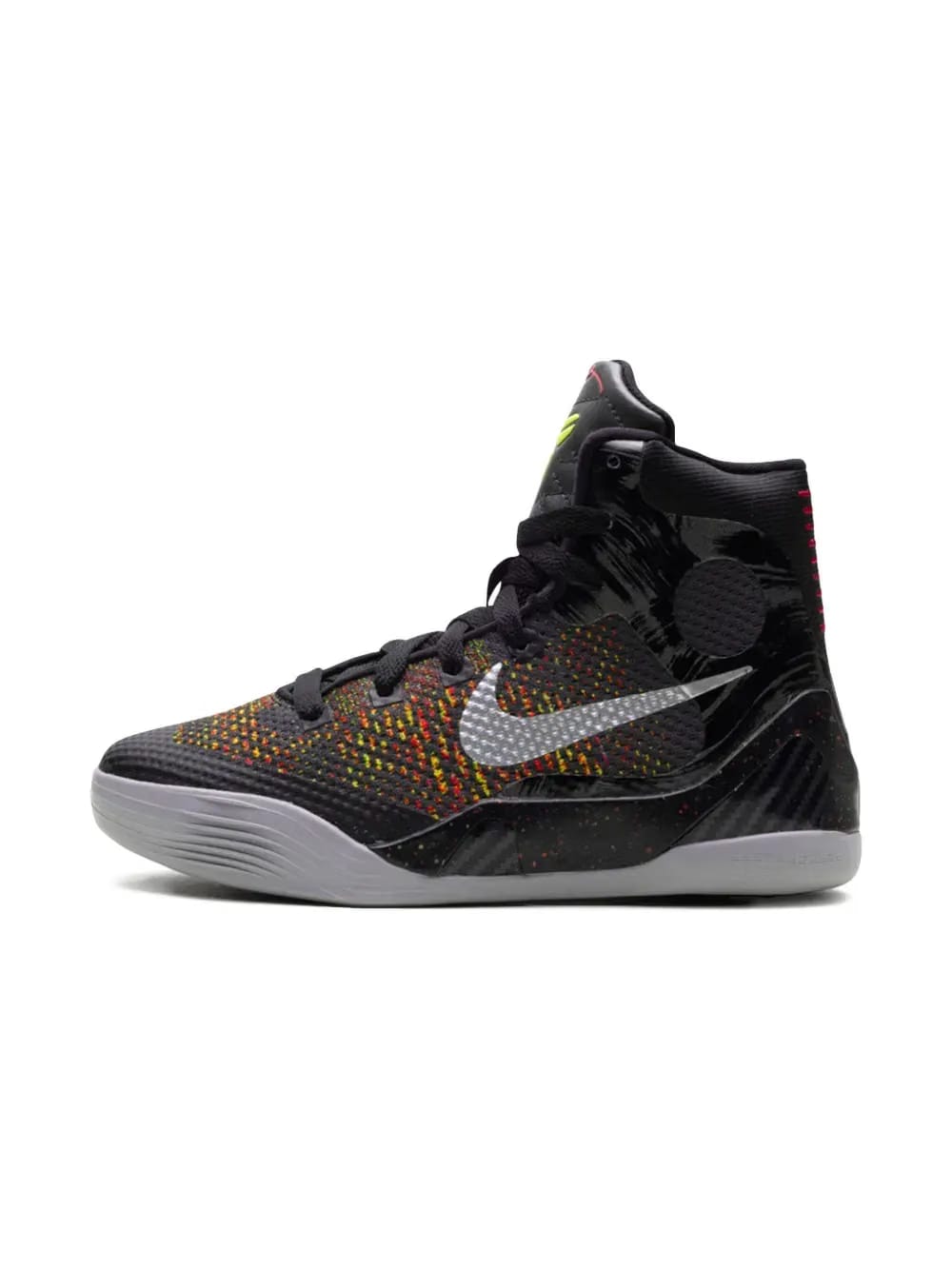Kobe 9 Elite Protro "Masterpiece - Black/Metallic Silver/Bright Crimson/Volt" sneakers