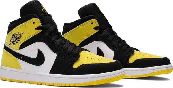 Air Jordan 1 Mid SE Yellow Toe