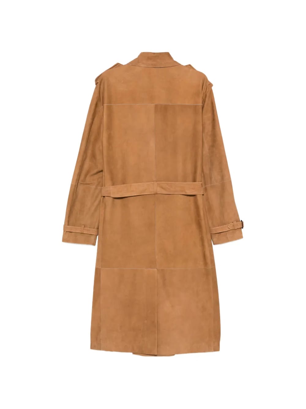 belted double-breasted jacket