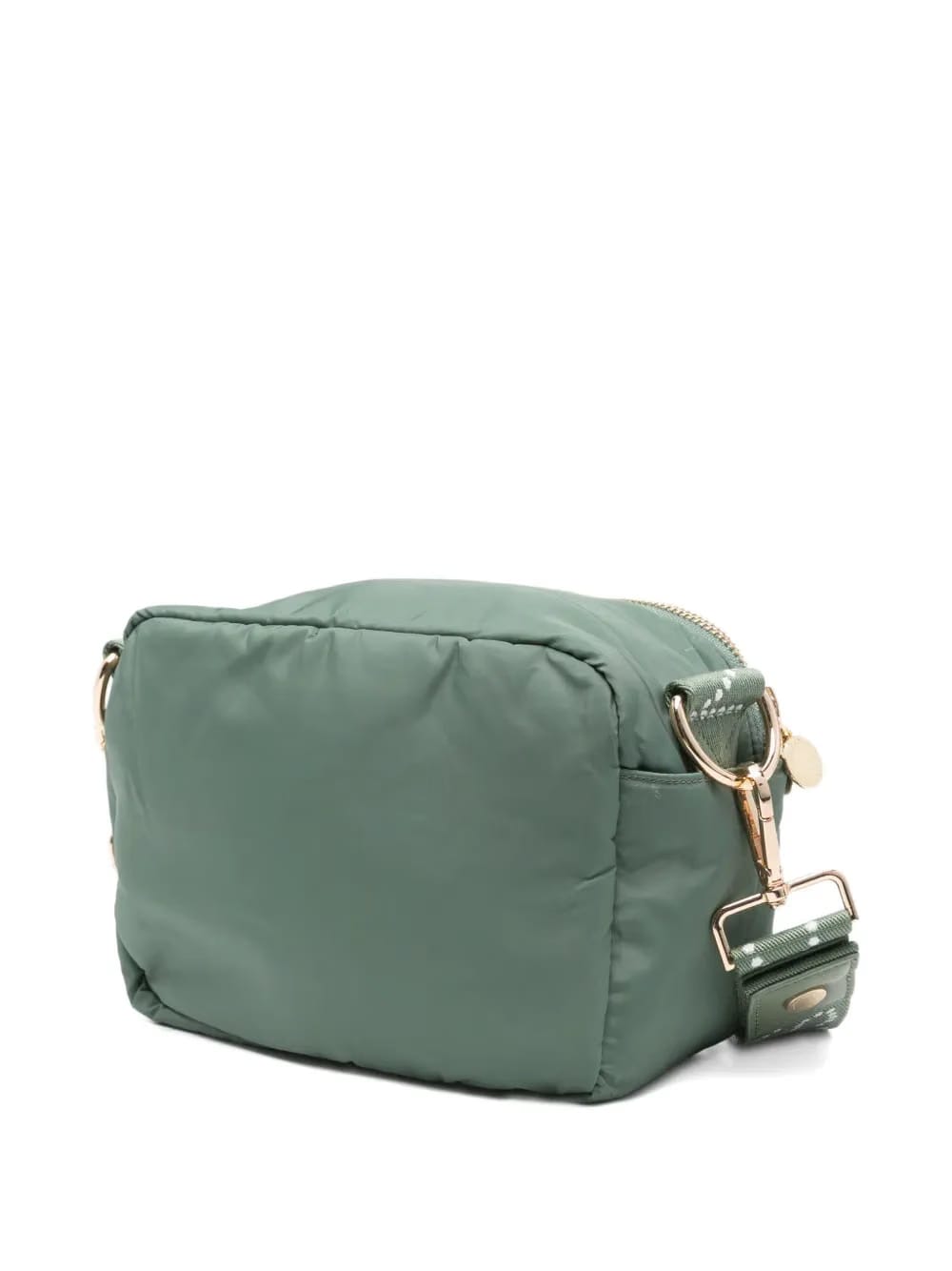 quilted-effect cross body bag