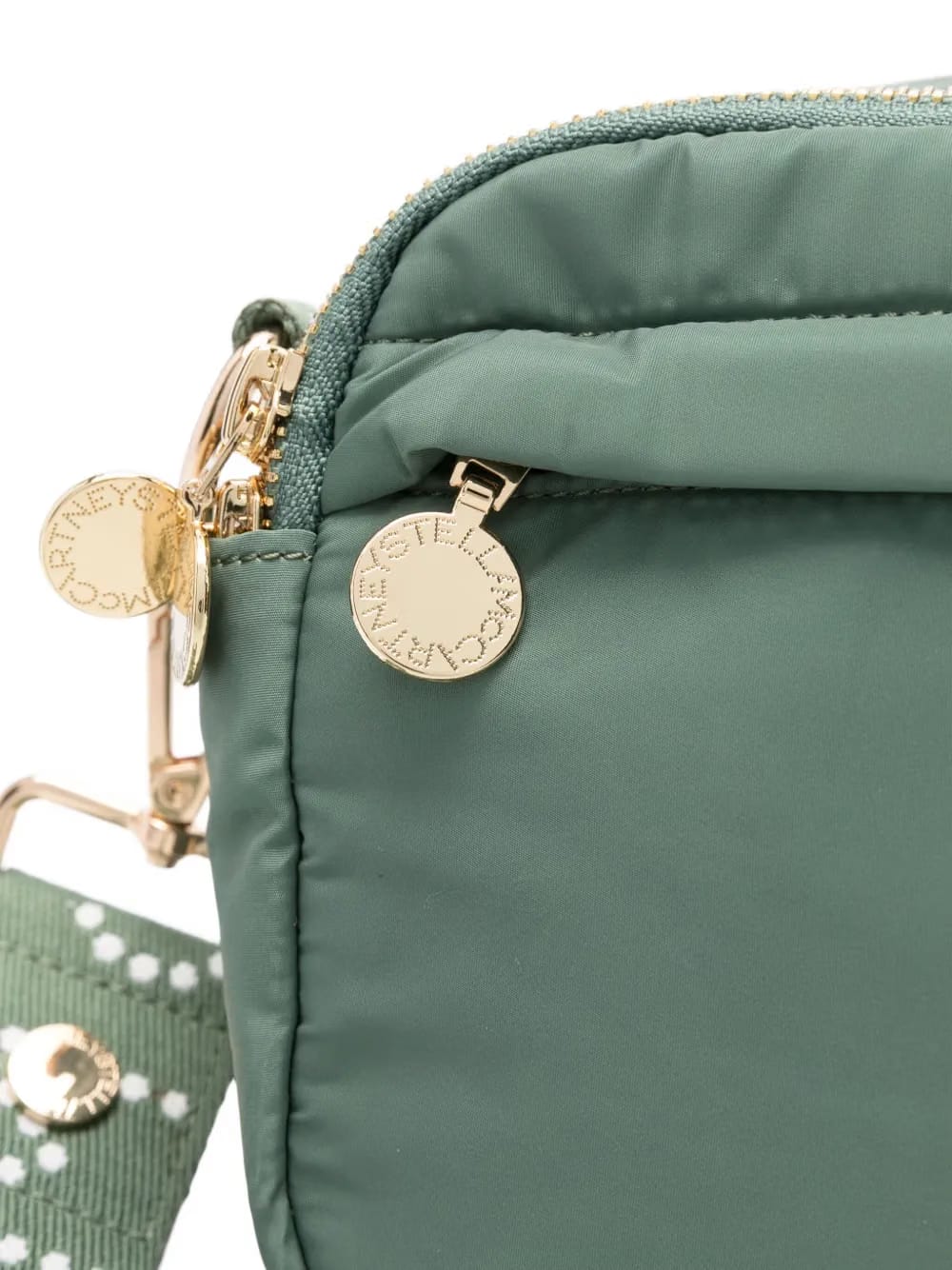 quilted-effect cross body bag