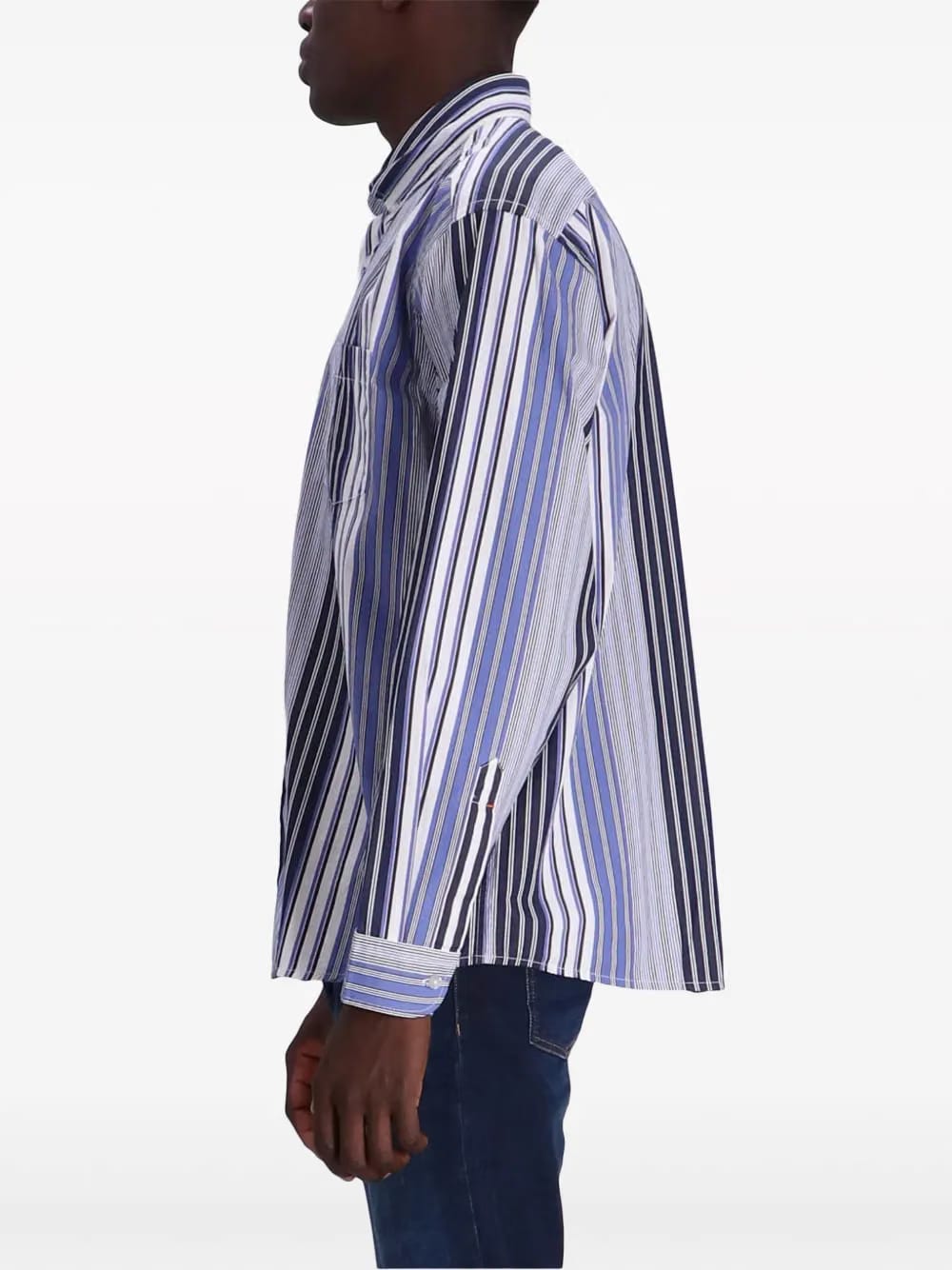 Lambey striped cotton shirt