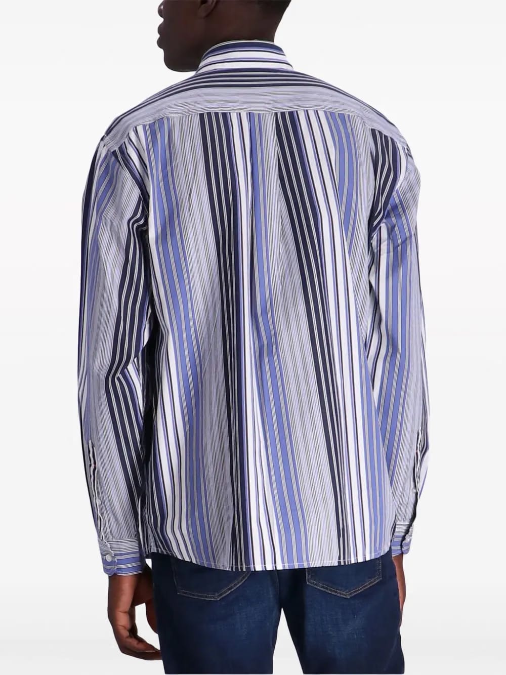 Lambey striped cotton shirt