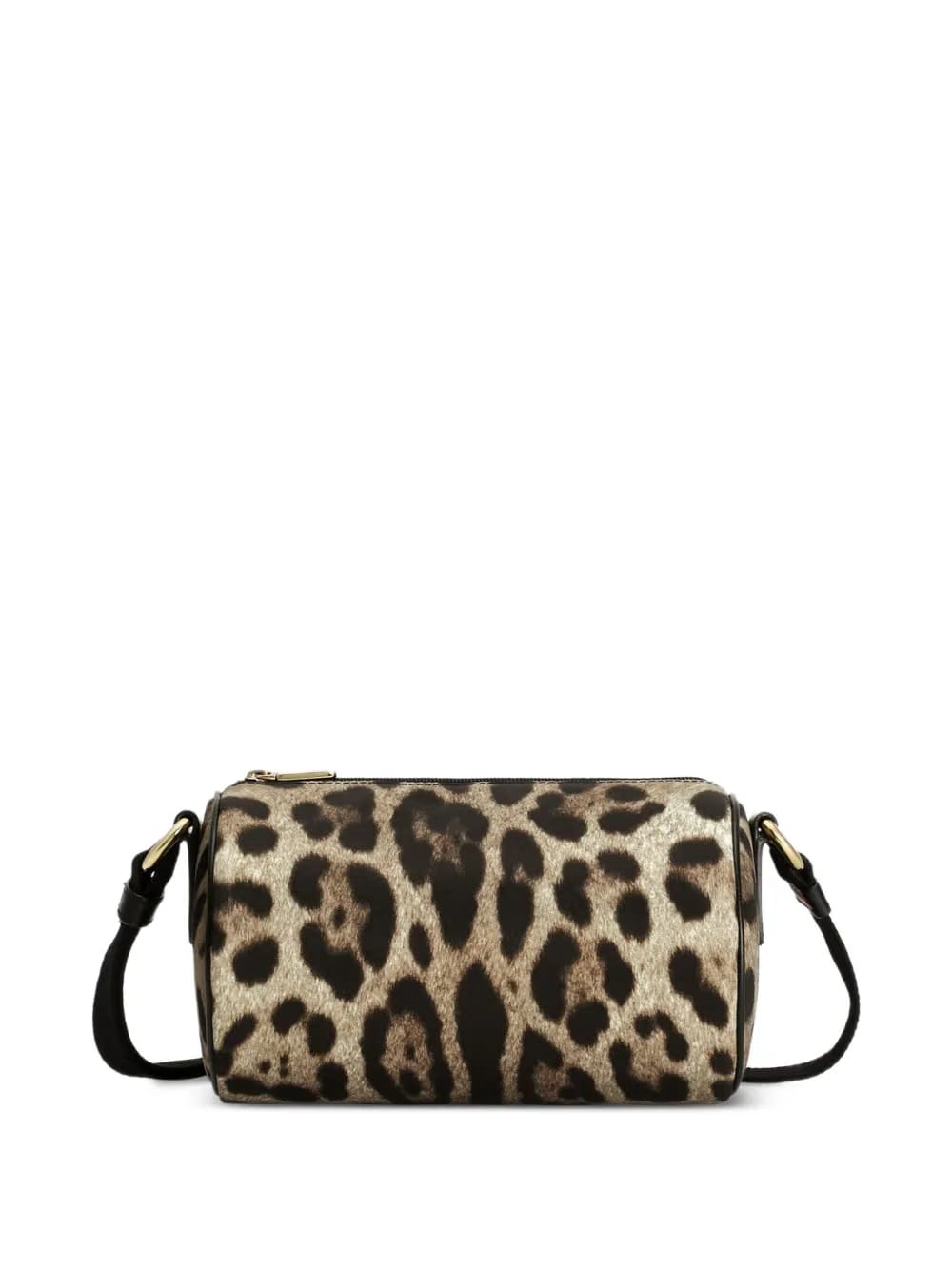 logo leopard-print mini bag