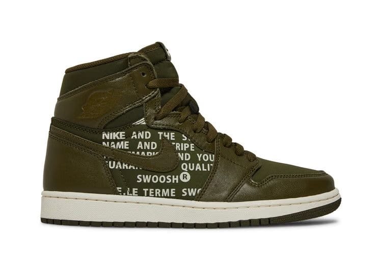 Air Jordan 1 High OG Olive Canvas