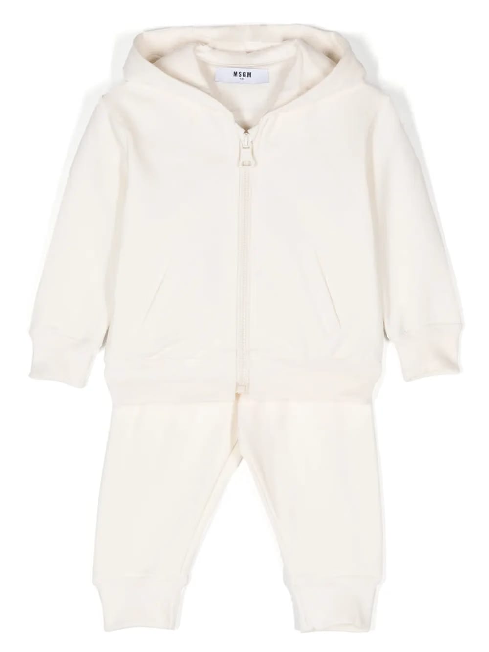 logo-print tracksuit set