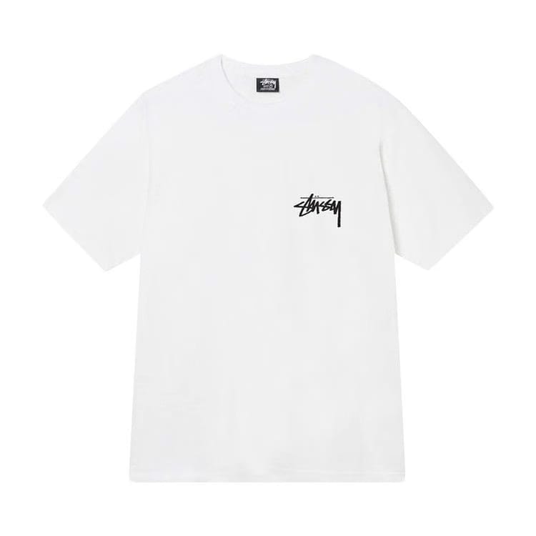Stussy Fuzzy Dice TeeWhite