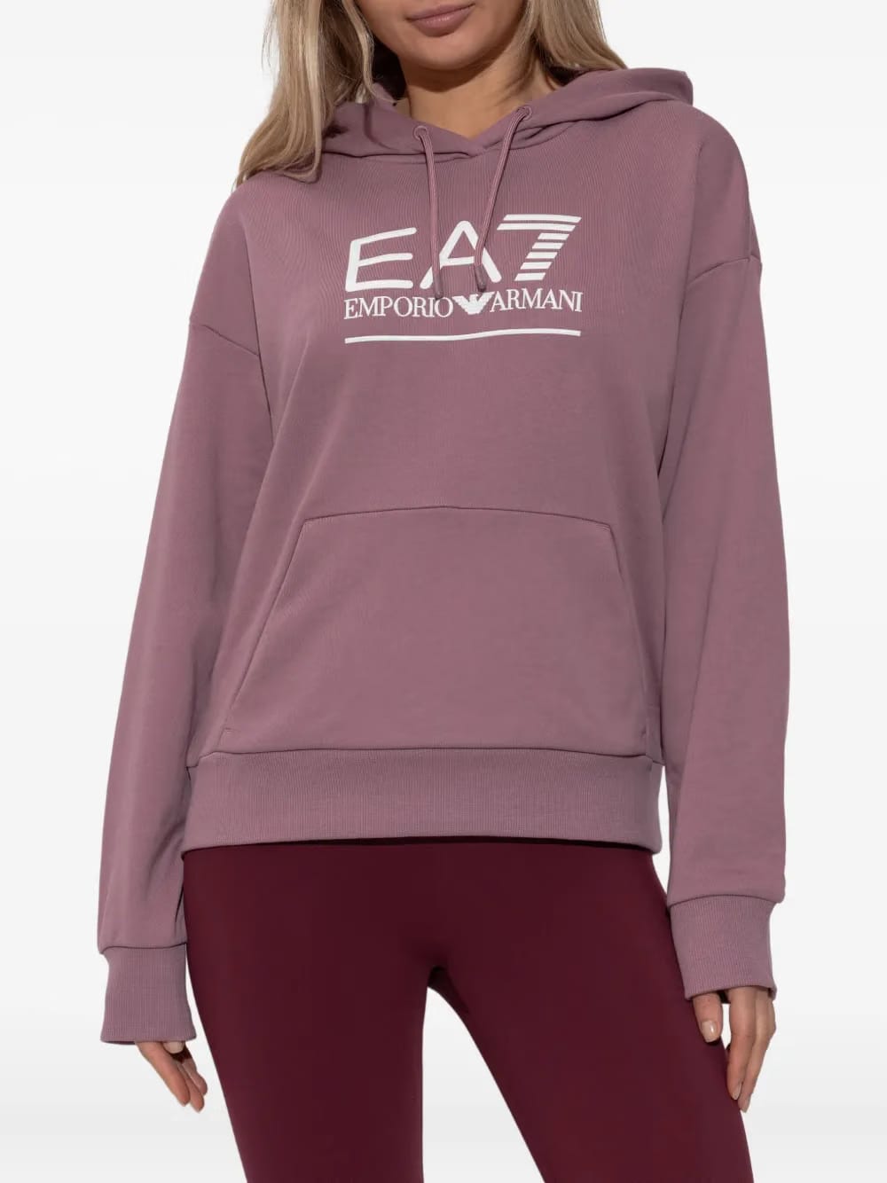 logo-detail long-sleeve Hoodie