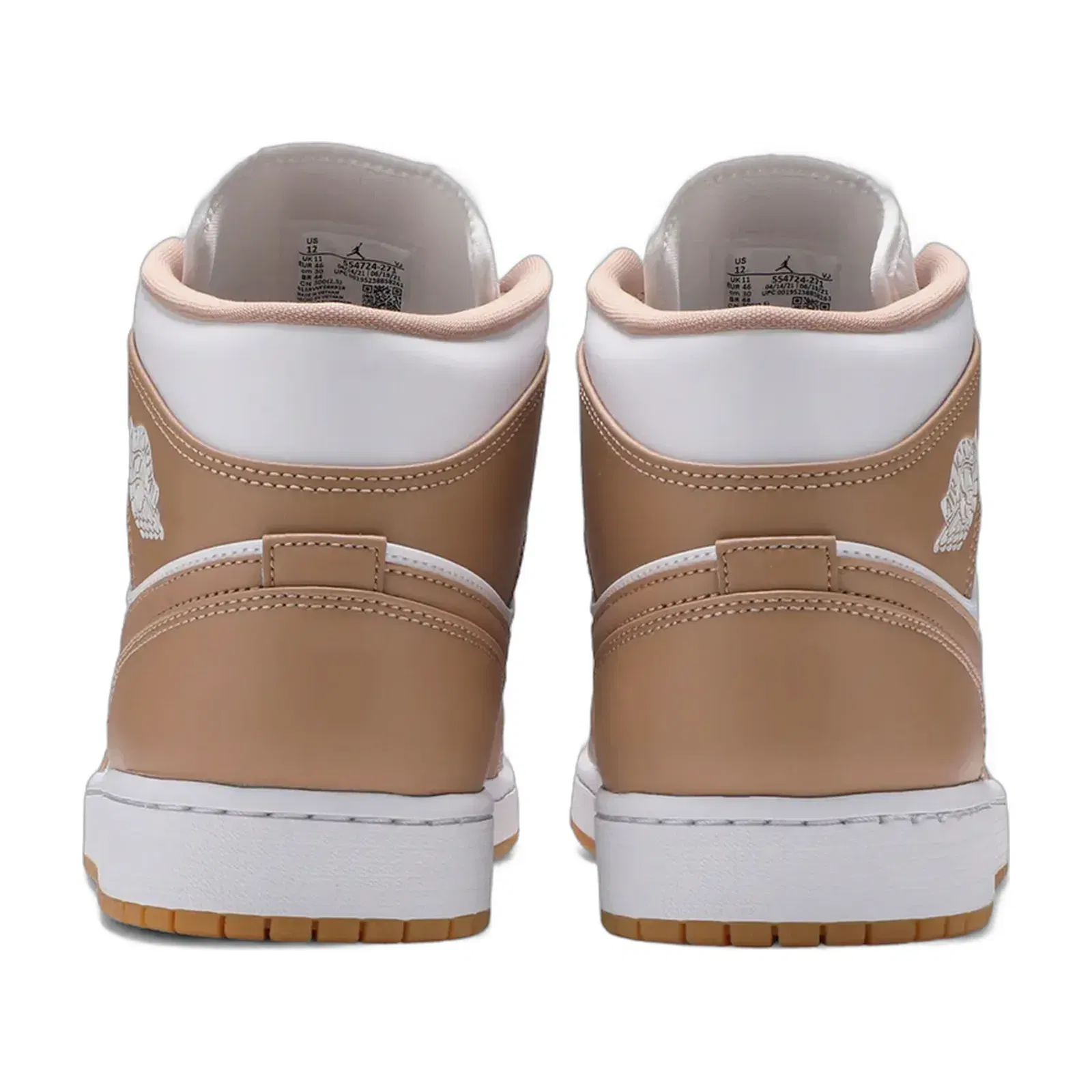 Air Jordan 1 Mid Tan Gum