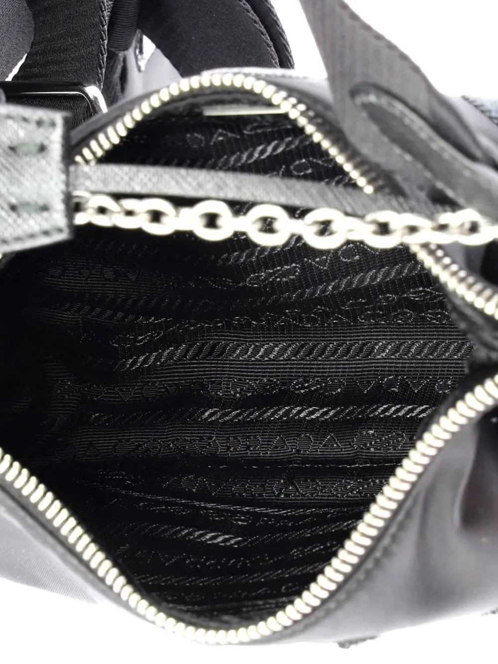 Re-Edition 2005 Sequin Embellished Tessuto Small shoulder bag
