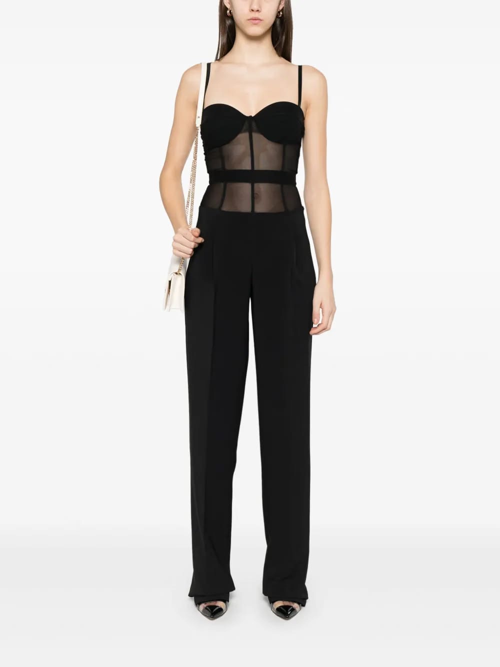 crepe jumpsuit