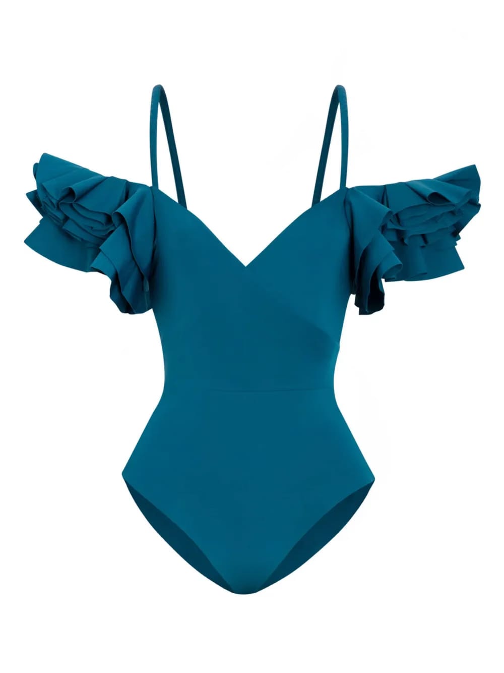 Blas ruffled swimsuit