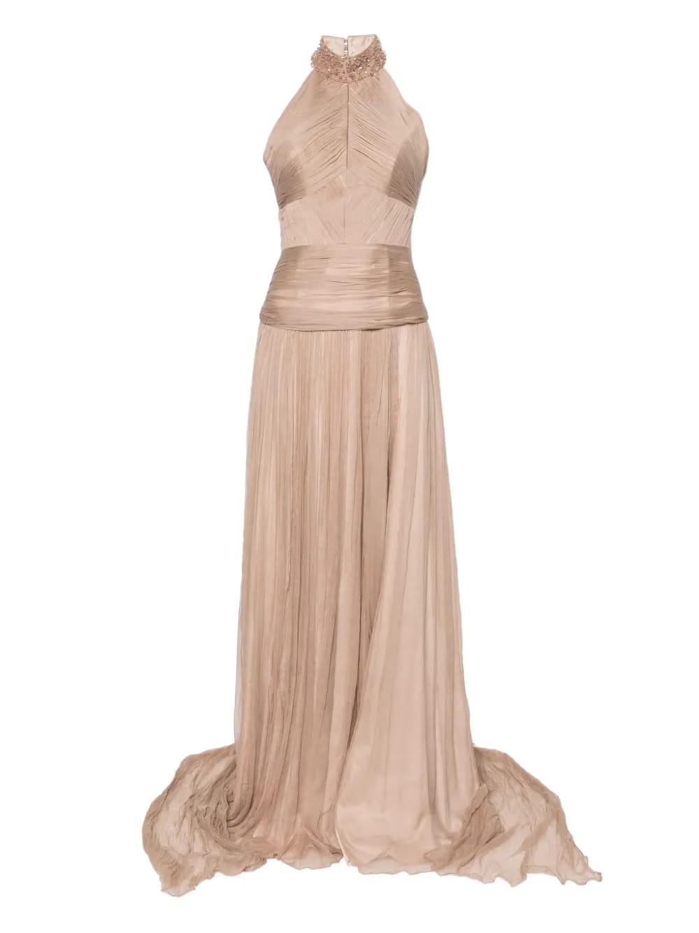Irene bead-embellished gown