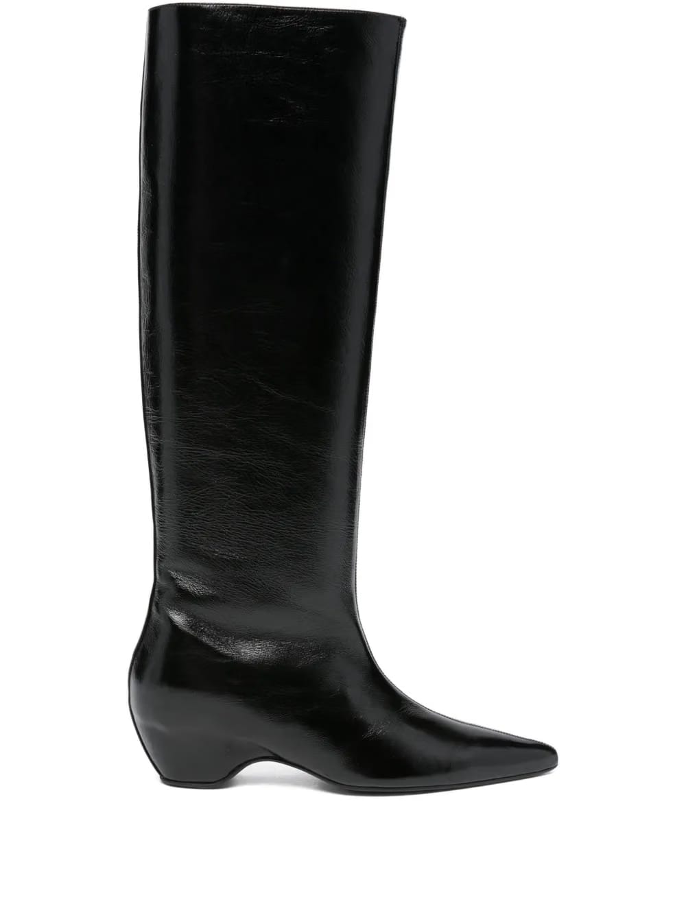 30mm Sybil leather knee-high boots