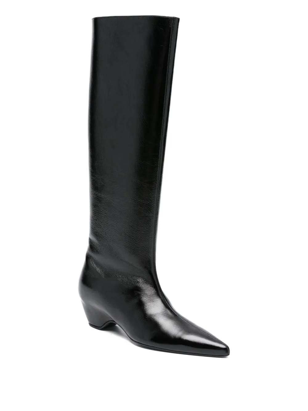 30mm Sybil leather knee-high boots