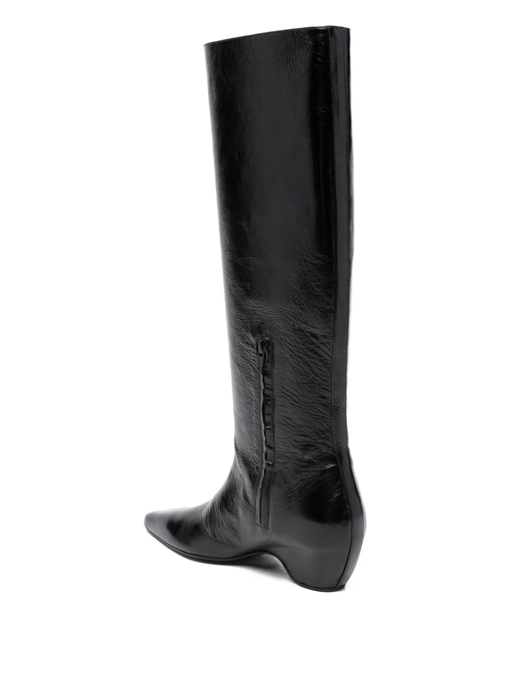 30mm Sybil leather knee-high boots