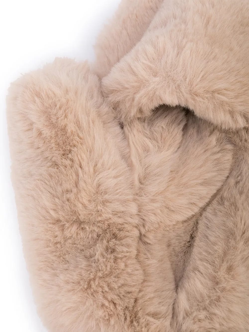 Coco faux-fur mittens