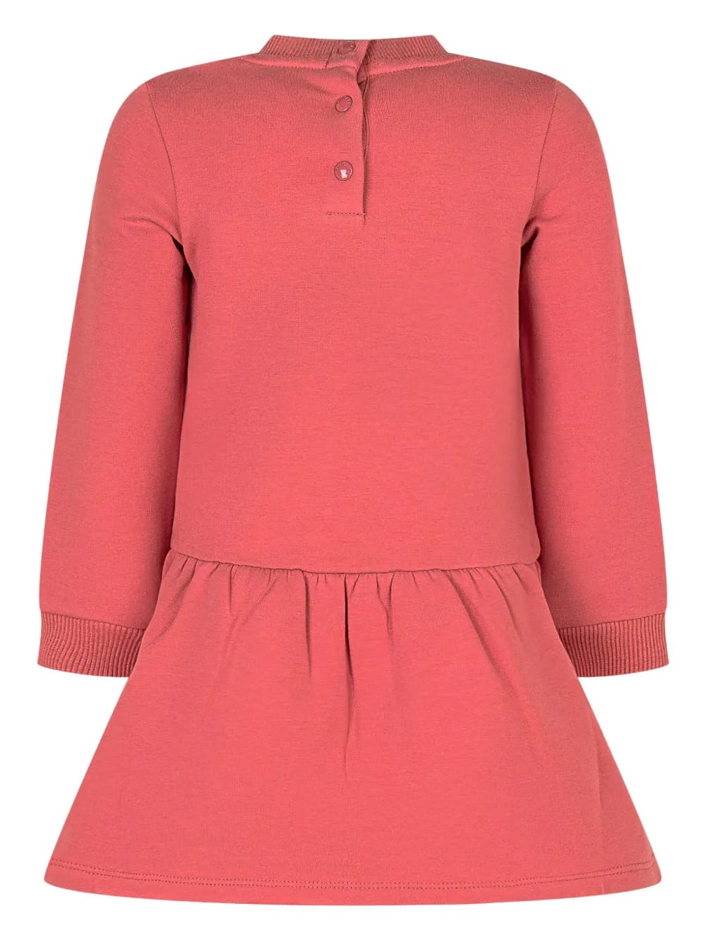 heart-embellished flared dress