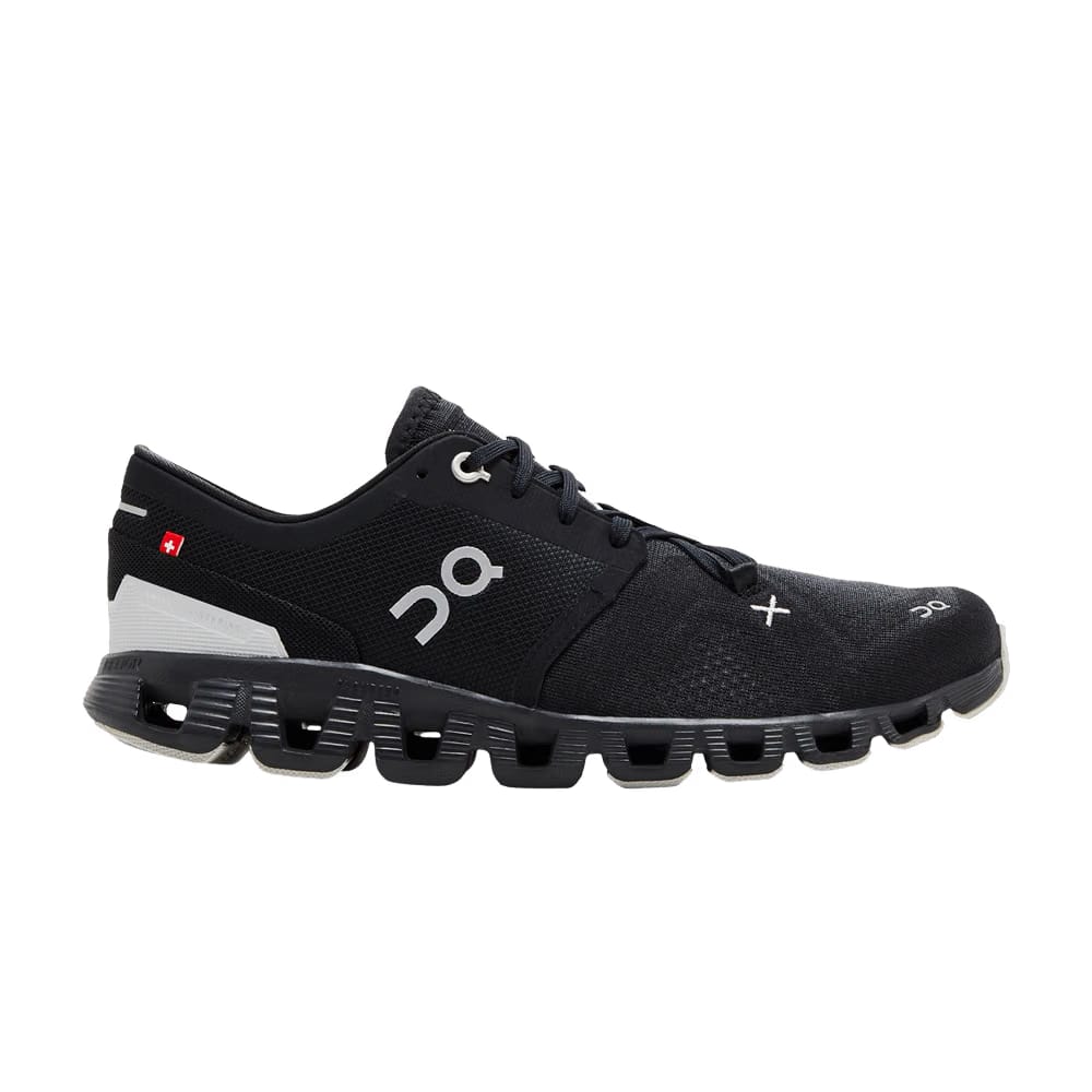 Cloud x 3 Black On Running