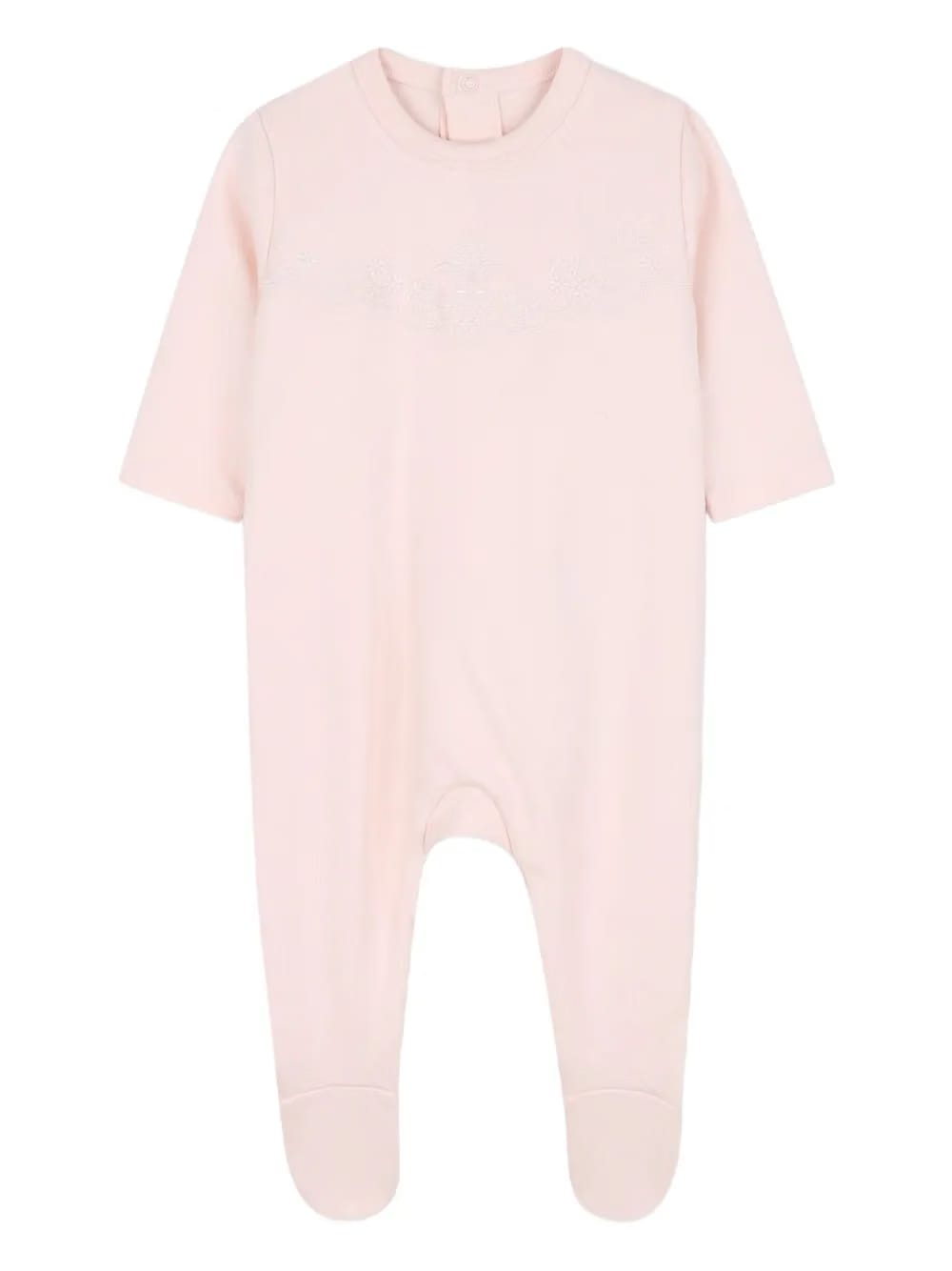 ribbed cotton babygrow set