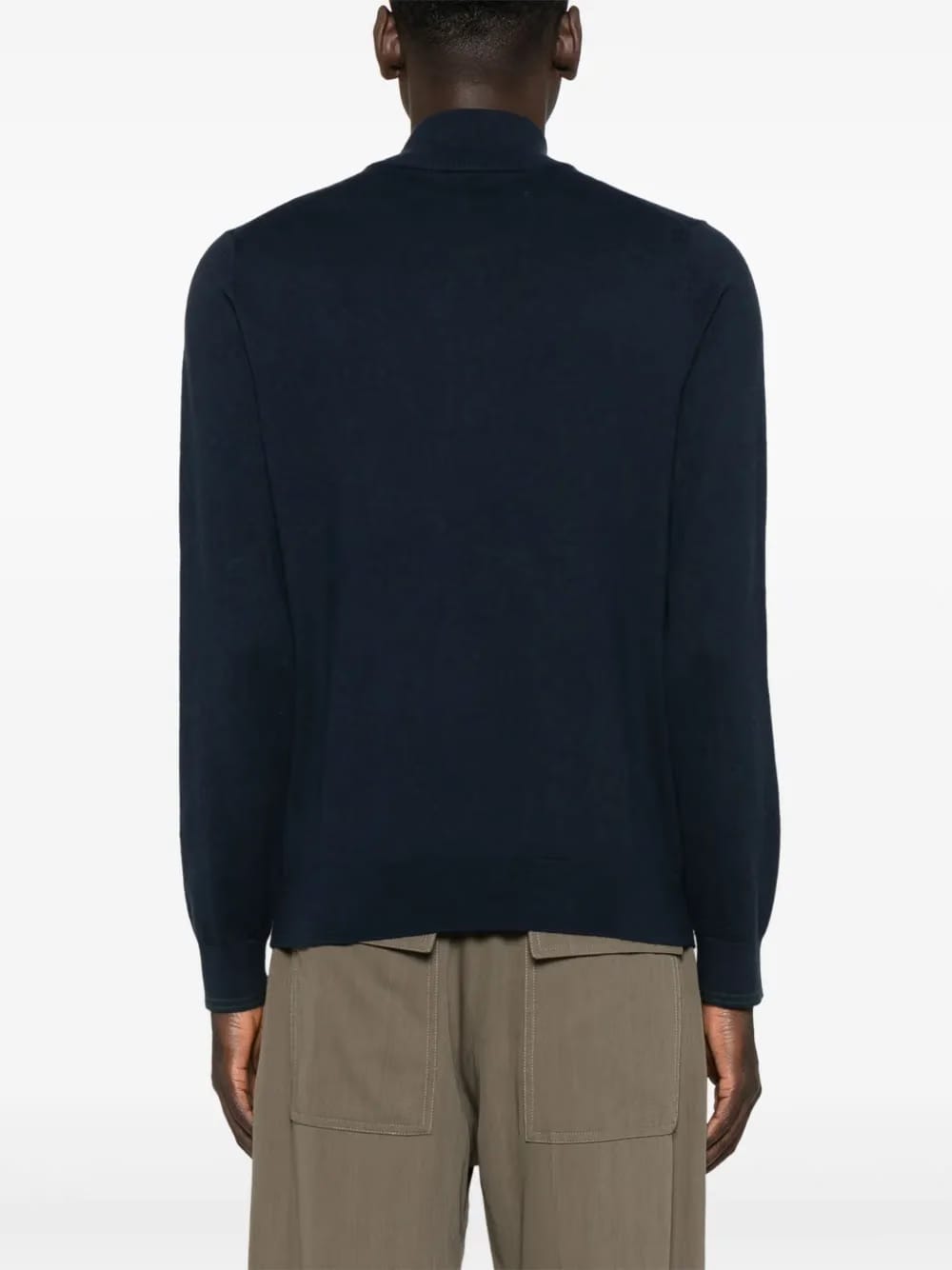Zebra-motif sweater