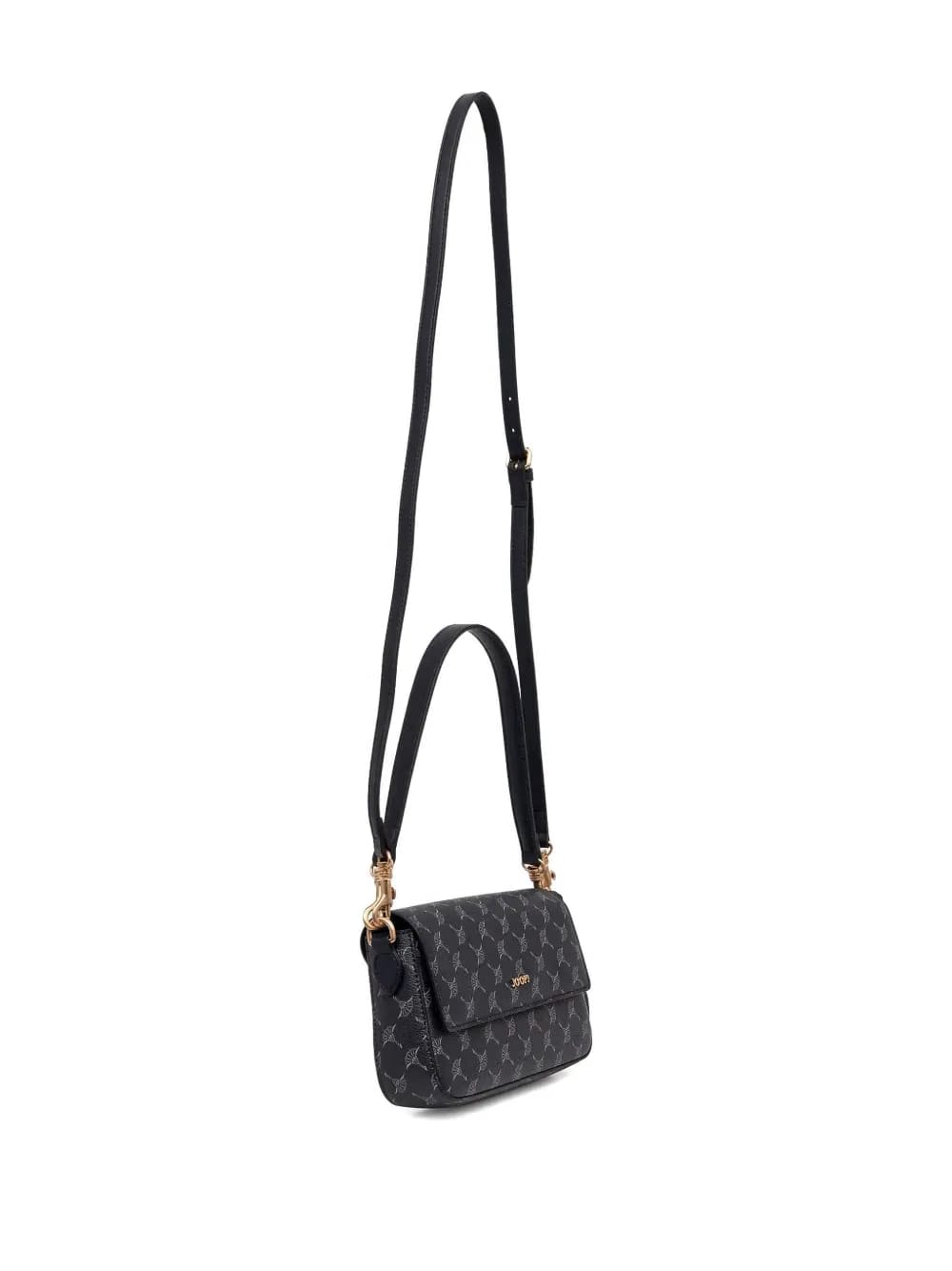 logo-plaque tassel shoulder bag