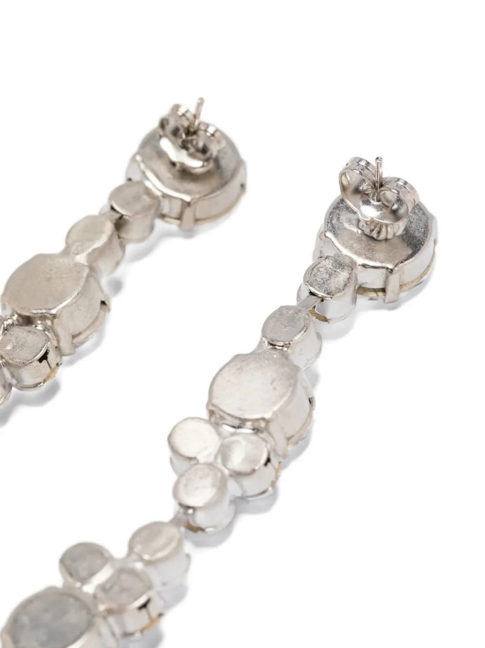 crystal-embellished drop earrings