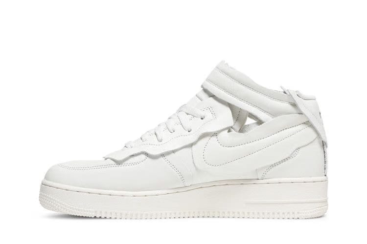 Comme des Garçons x Air Force 1 Mid Triple White