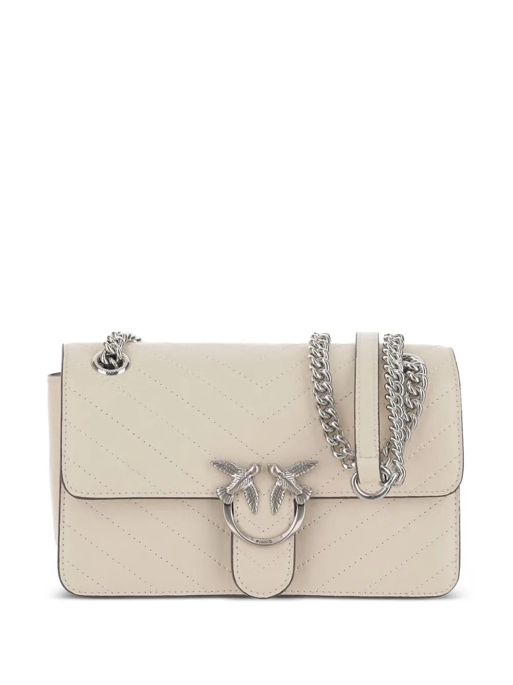 Classic Love quilted shoulder bag