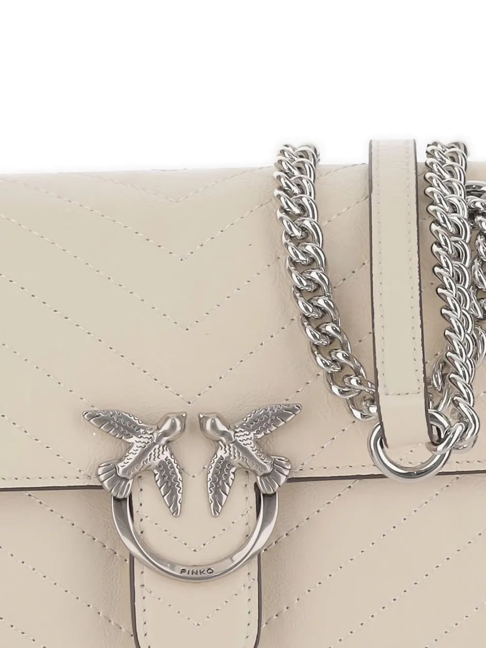 Classic Love quilted shoulder bag