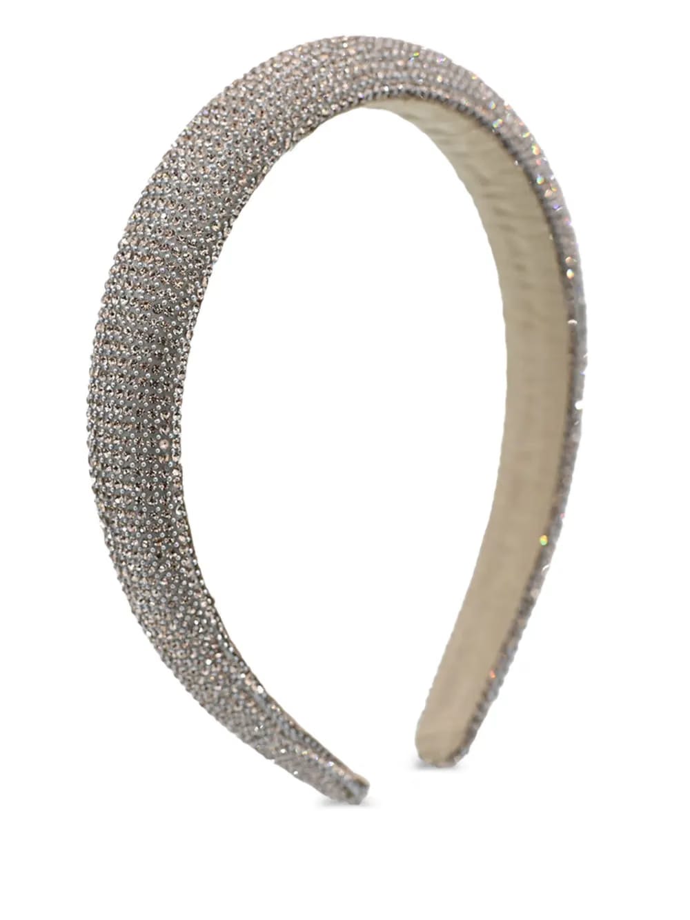 rhinestone-embellished headband