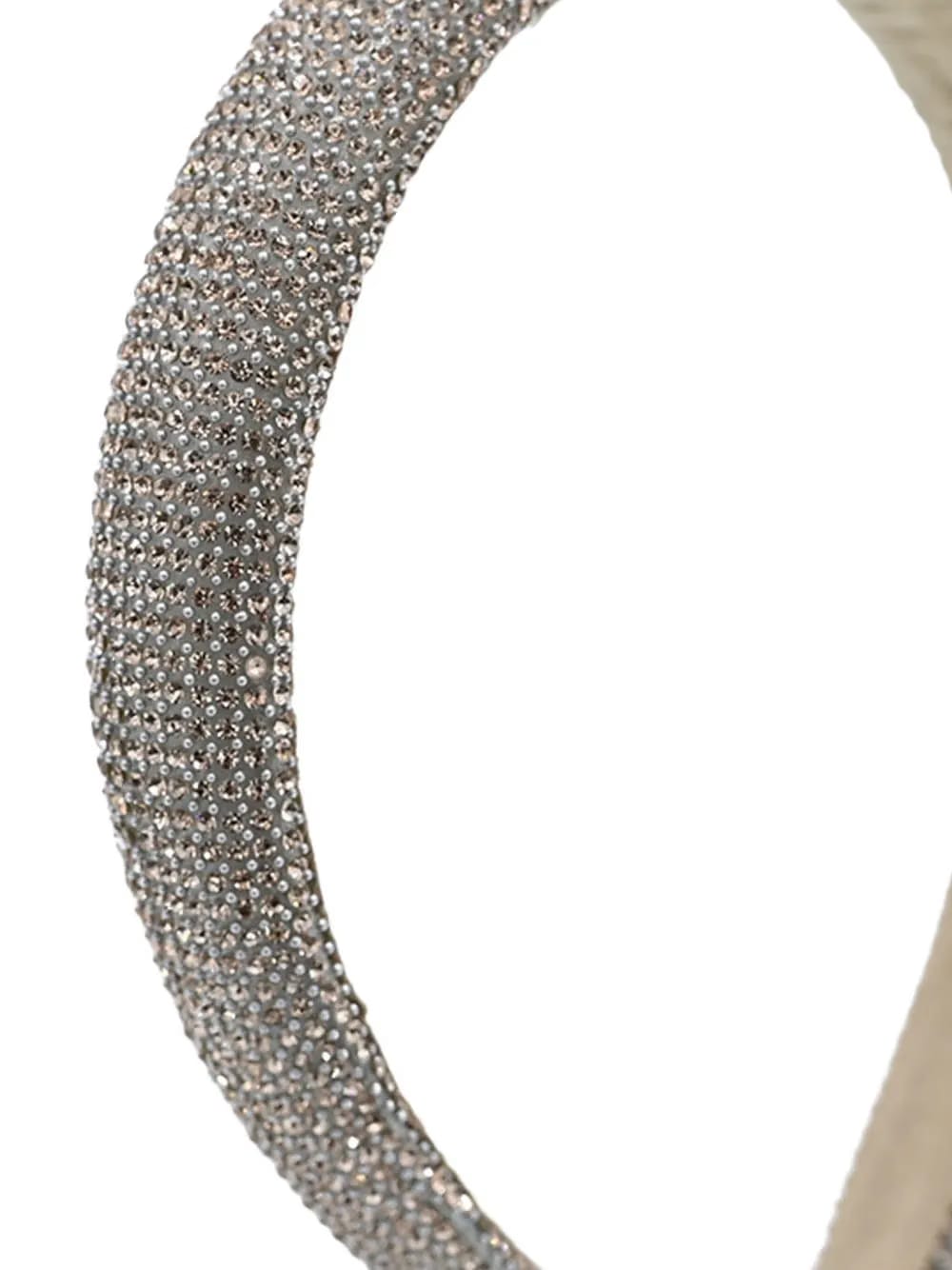 rhinestone-embellished headband