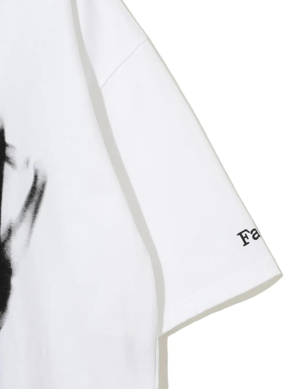 hand-print graphic cotton T-Shirt