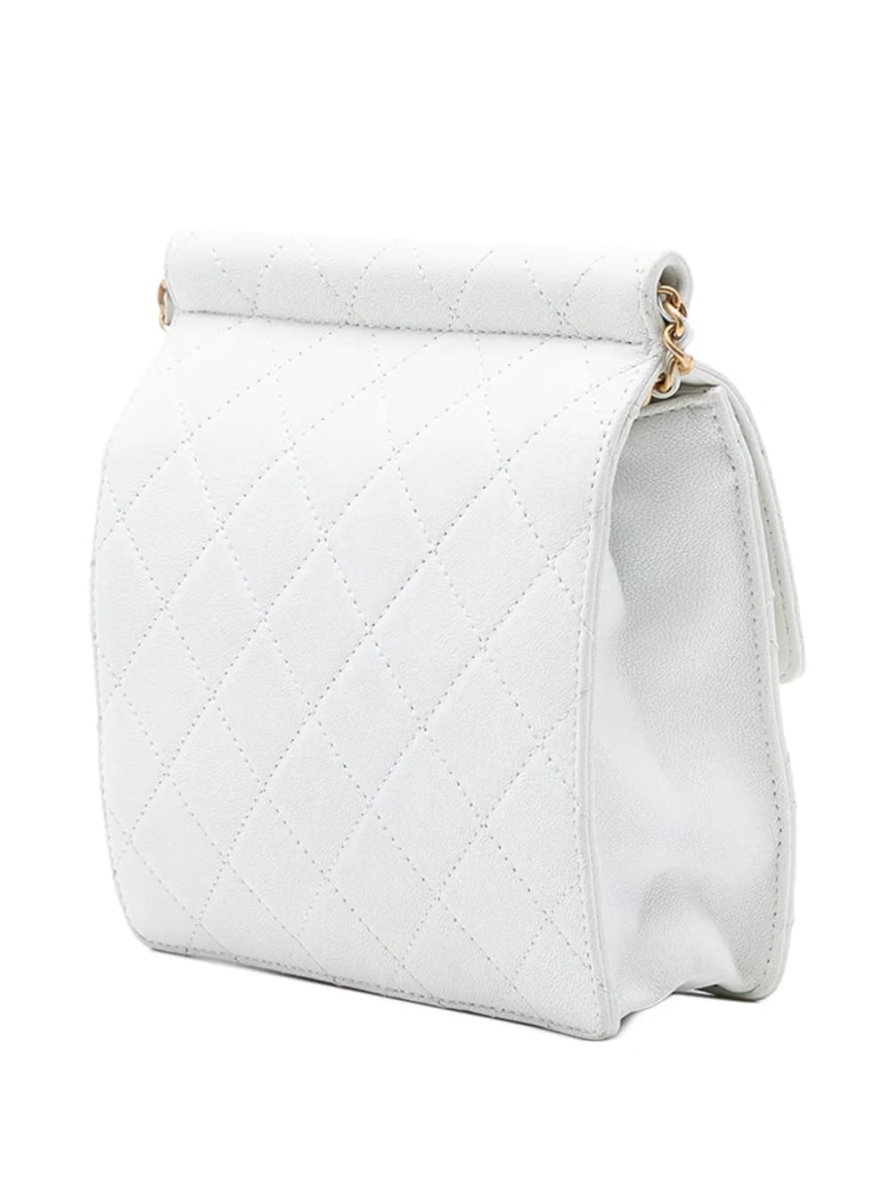 2019 Small Quilted Lambskin Chic Pearls Flap crossbody bag