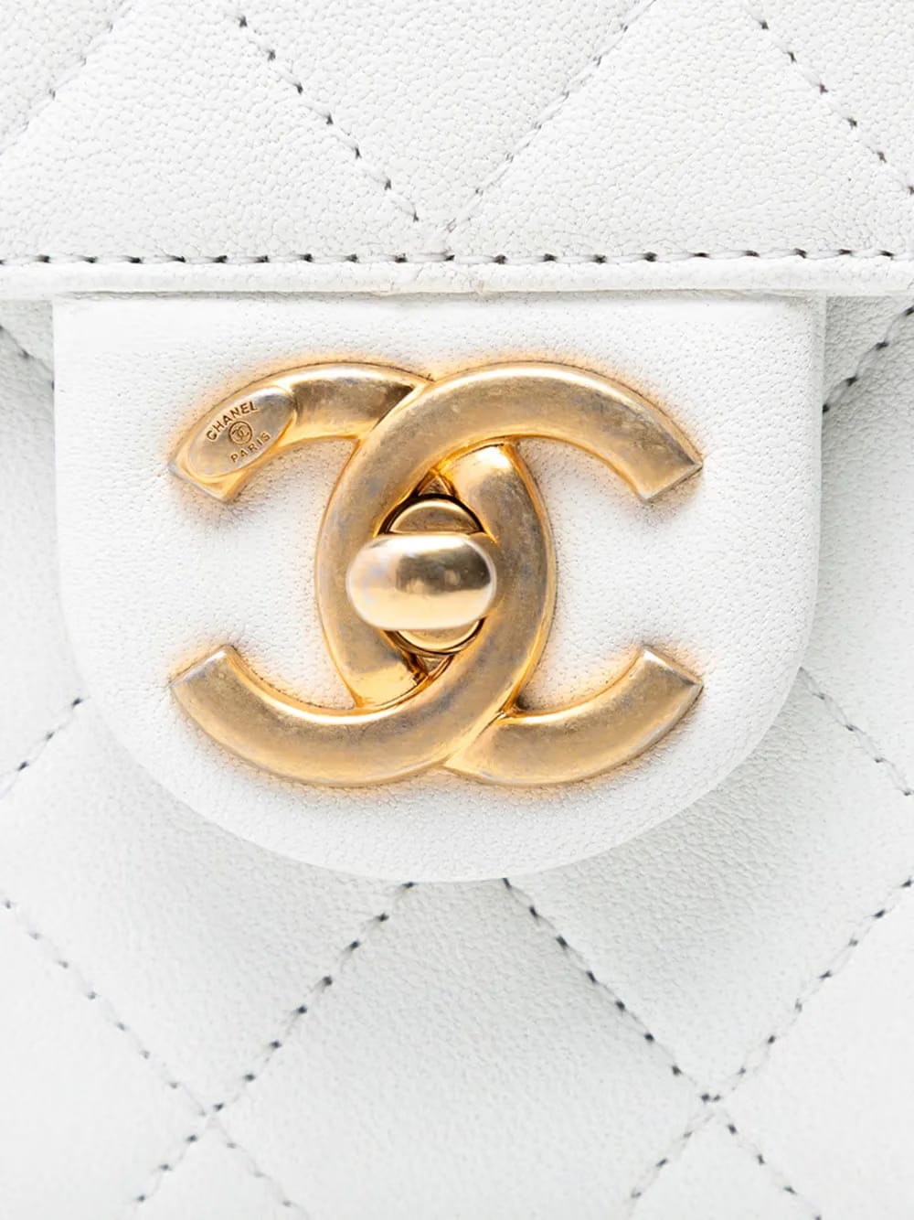 2019 Small Quilted Lambskin Chic Pearls Flap crossbody bag