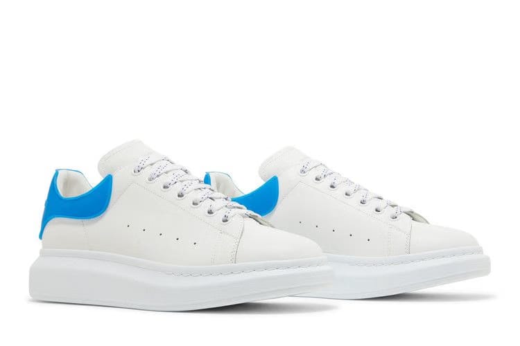Alexander McQueen Oversized Sneaker White Electric Blue