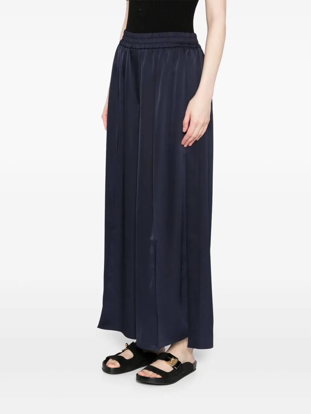 slit palazzo pants