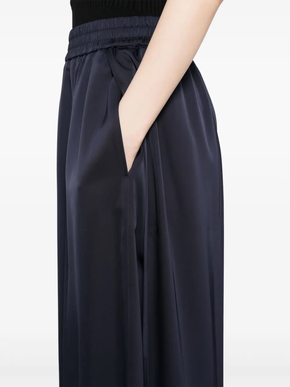 slit palazzo pants