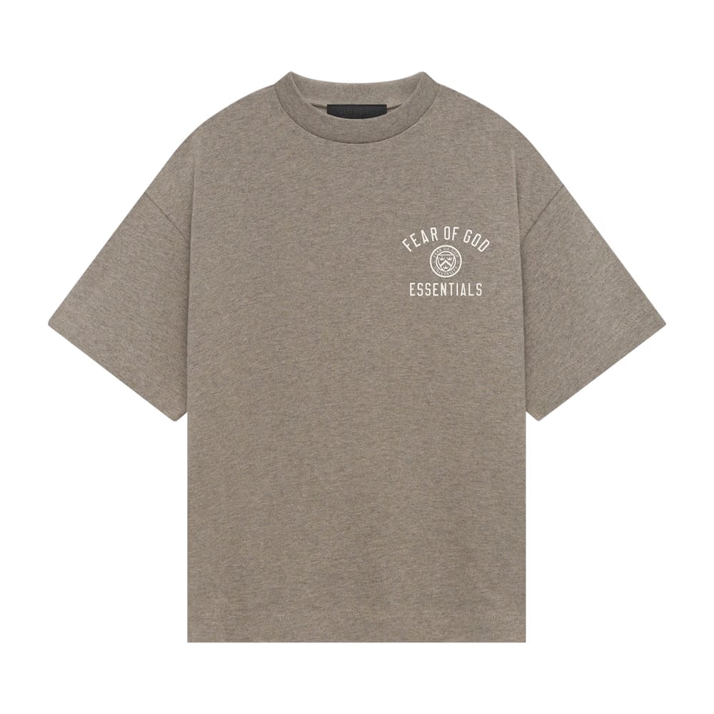 Fear of God Essentials Jersey Crewneck T-Shirt Heather Gray