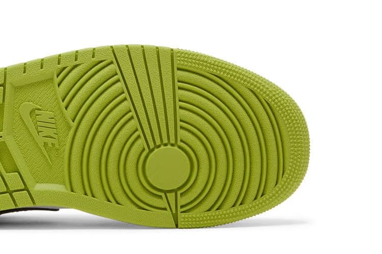 Air Jordan 1 Low Vivid Green And Black
