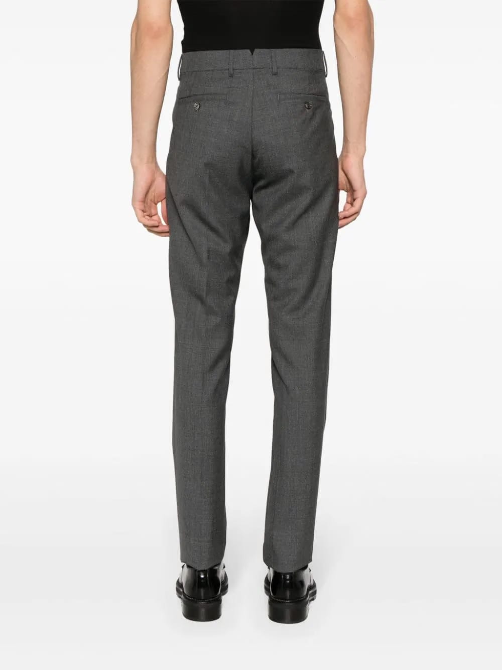 tailored virgin wool trousers