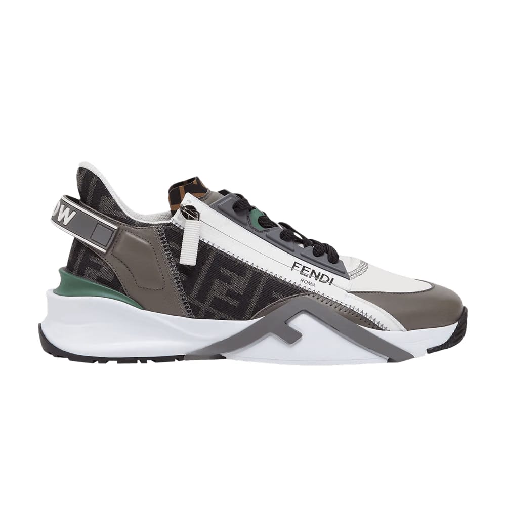 Fendi Flow Slip-On Grey Green