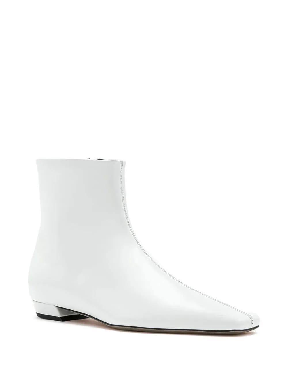 Trap ankle boots