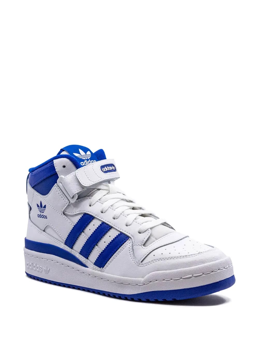 Forum Mid "White/Royal" sneakers