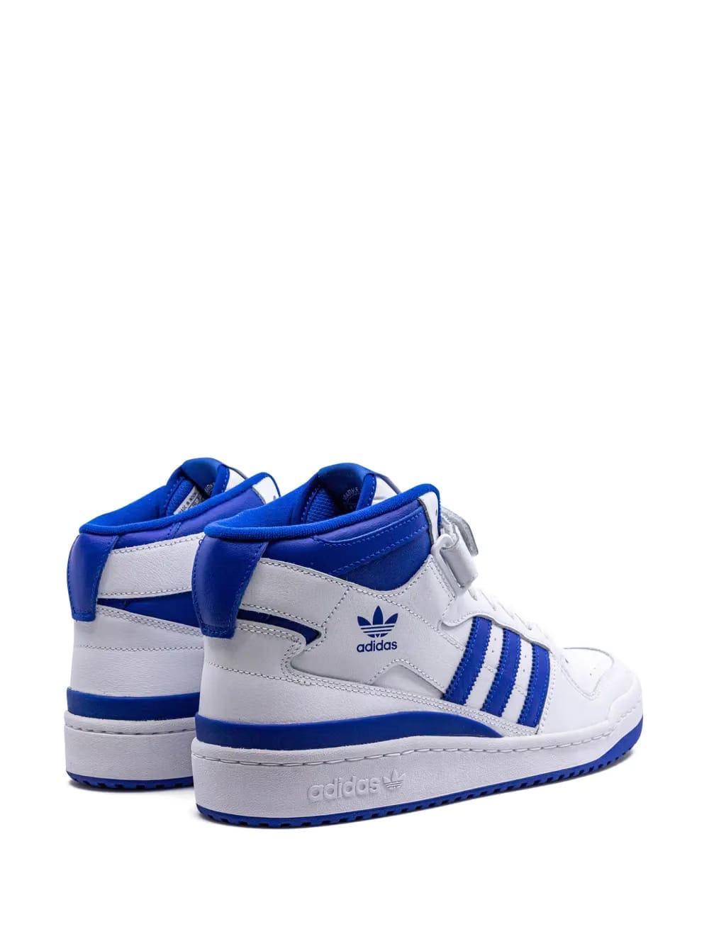Forum Mid "White/Royal" sneakers