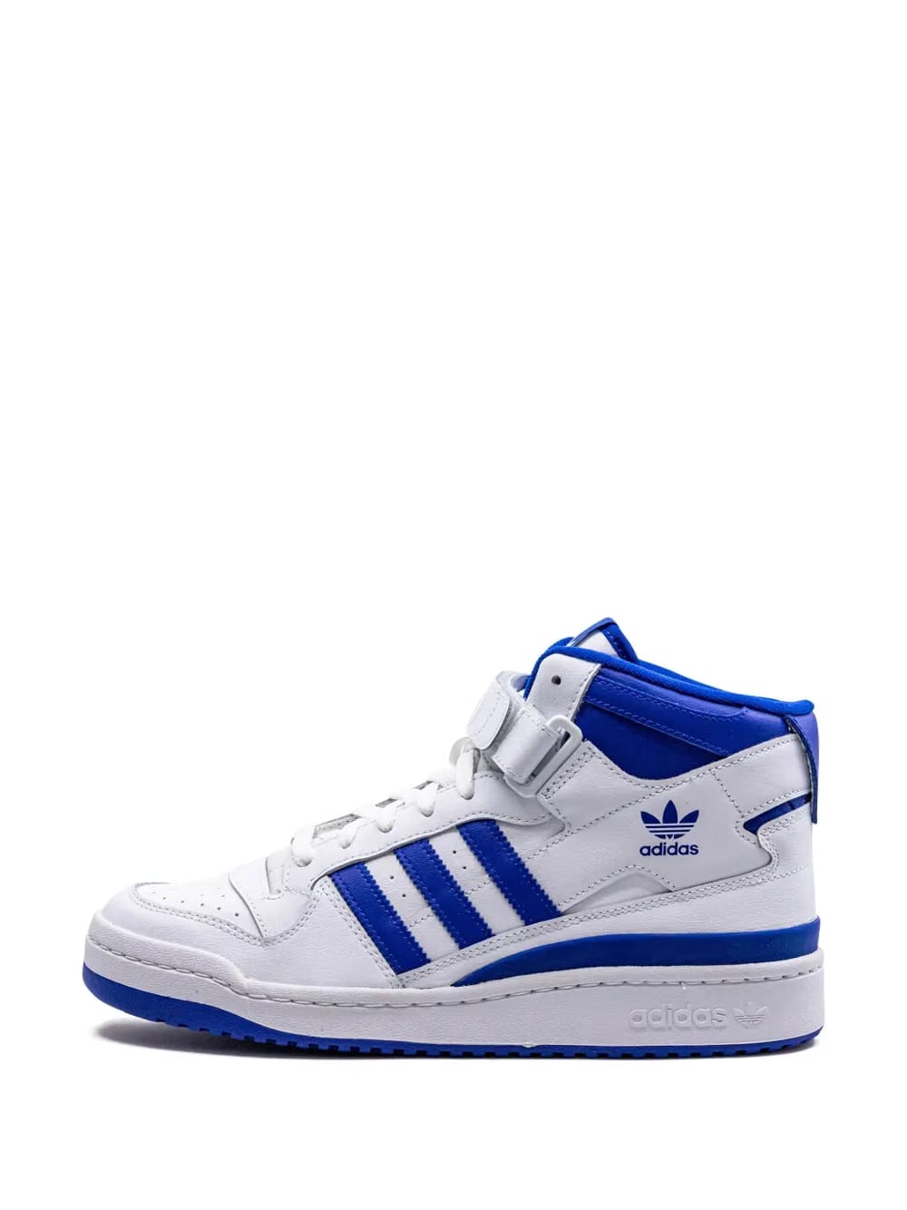 Forum Mid "White/Royal" sneakers