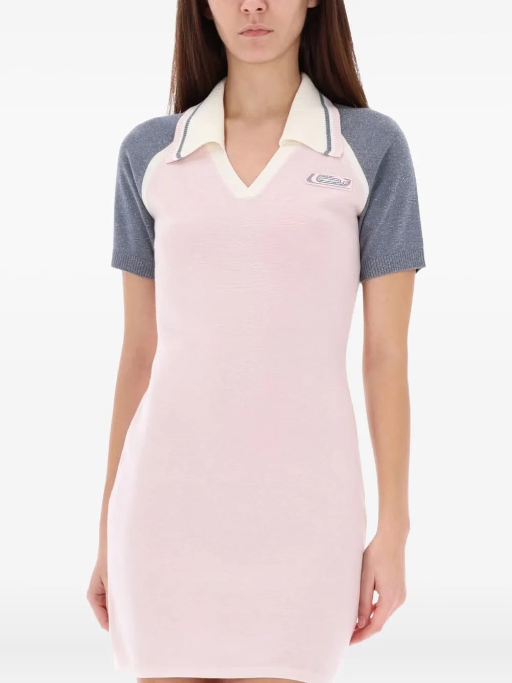 short-sleeve polo dress