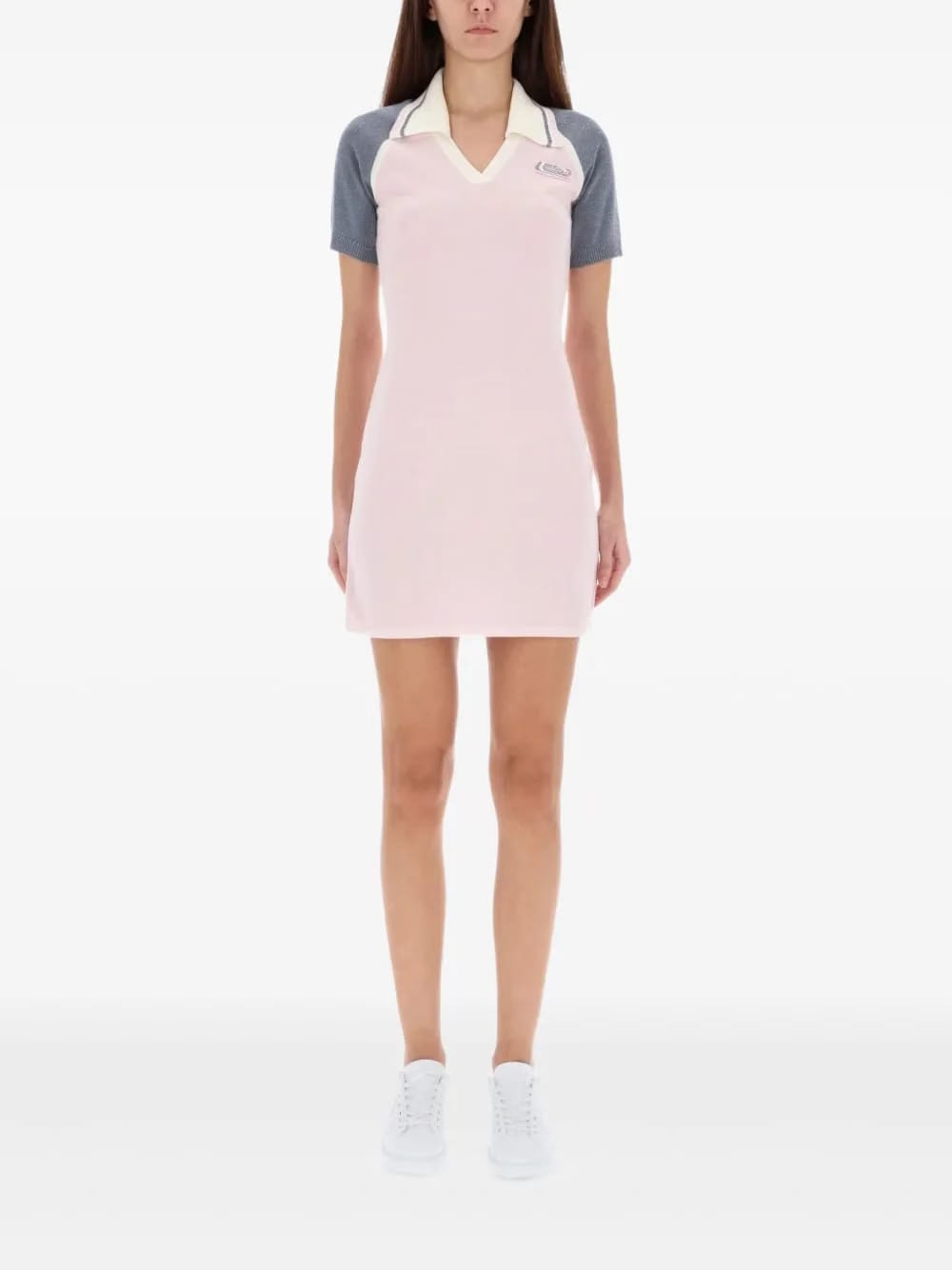 short-sleeve polo dress