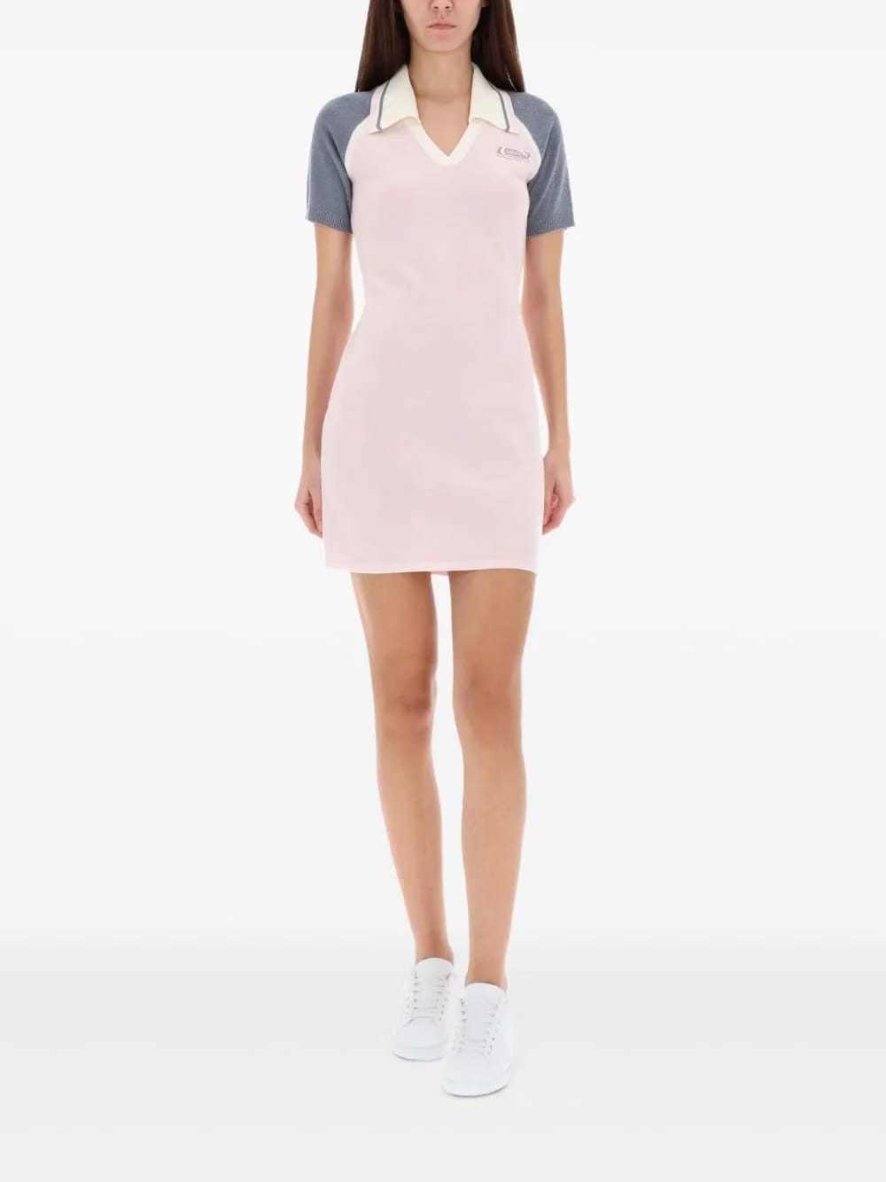 short-sleeve polo dress