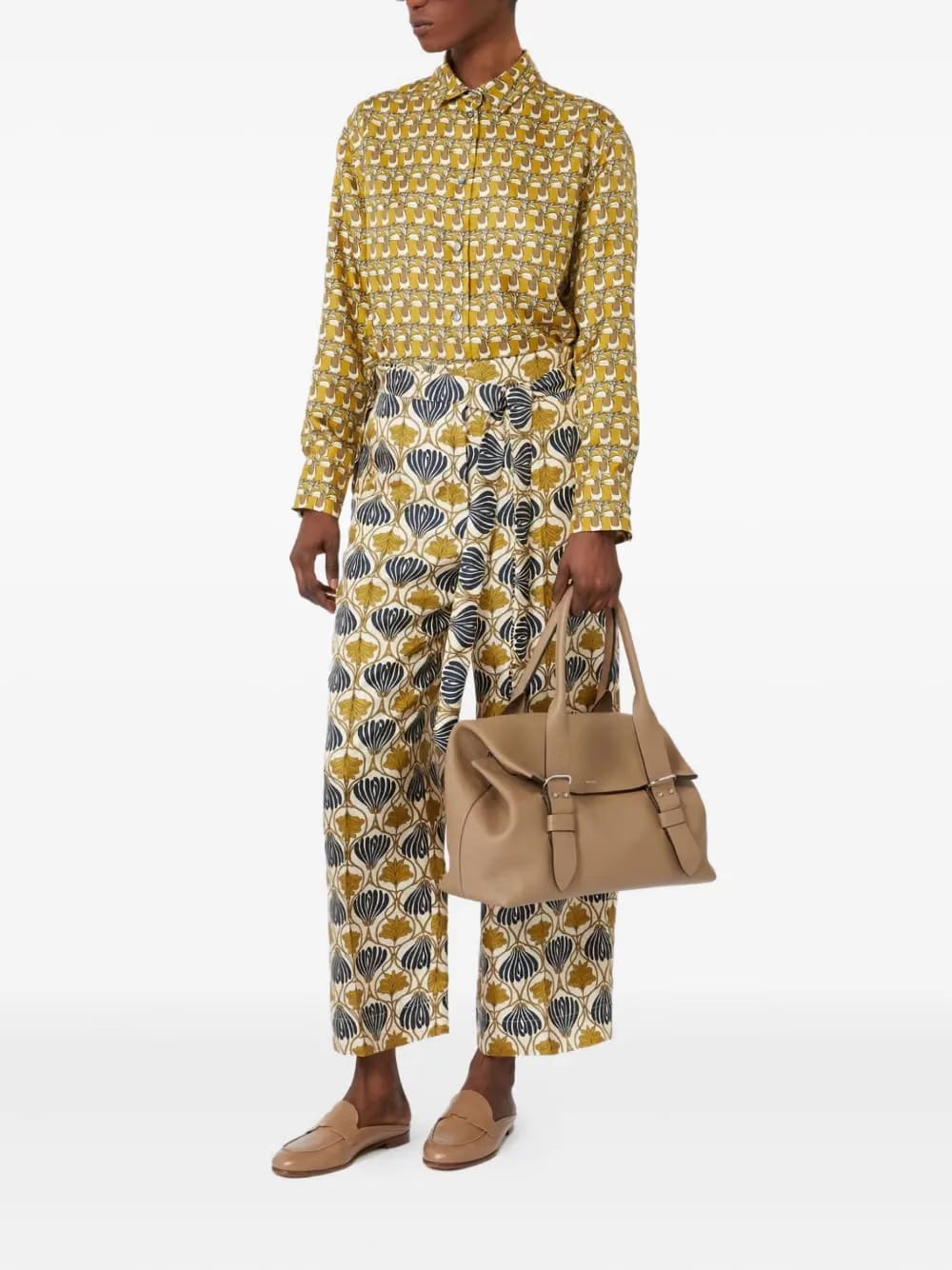 Timec silk trousers
